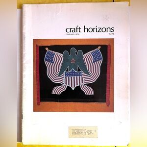 Craft Horizons 1978 featuring Maria Martinez. EUC 78 pages Vintage